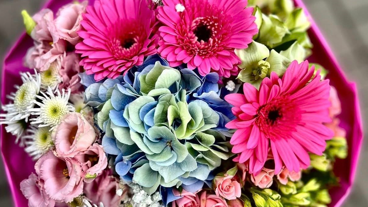 Jemná kytica ku Dňu matiek